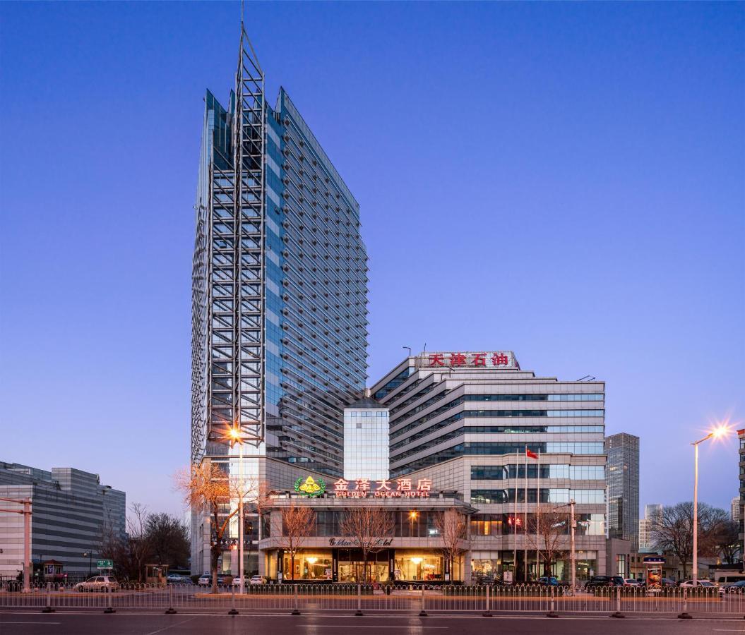 Golden Ocean Hotel Тяньцзинь Экстерьер фото