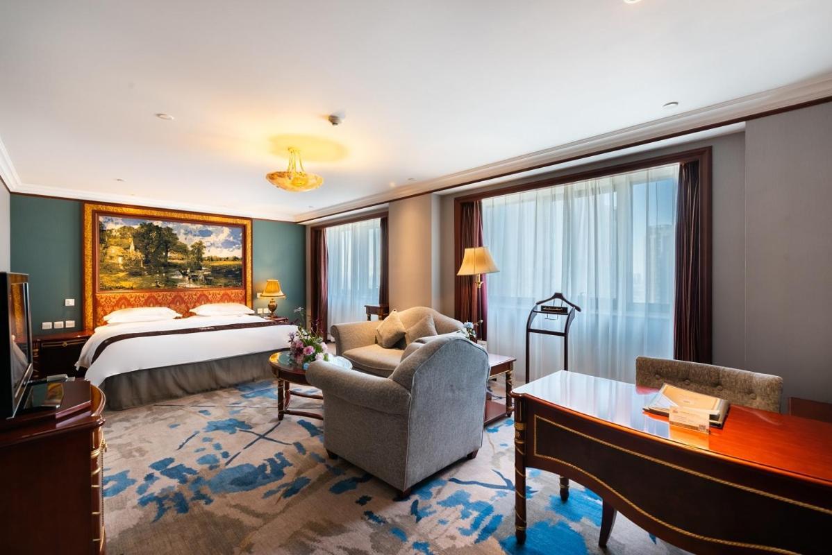 Golden Ocean Hotel Тяньцзинь Экстерьер фото