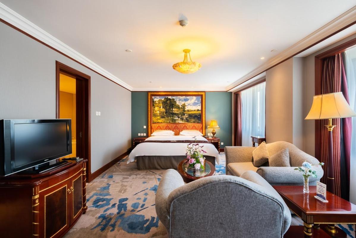 Golden Ocean Hotel Тяньцзинь Экстерьер фото