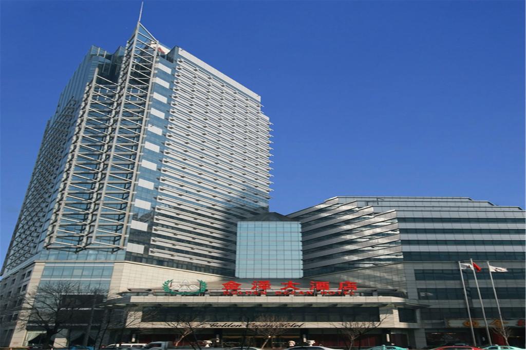 Golden Ocean Hotel Тяньцзинь Экстерьер фото