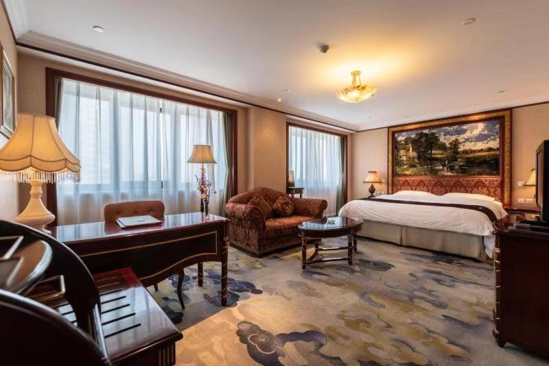 Golden Ocean Hotel Тяньцзинь Экстерьер фото