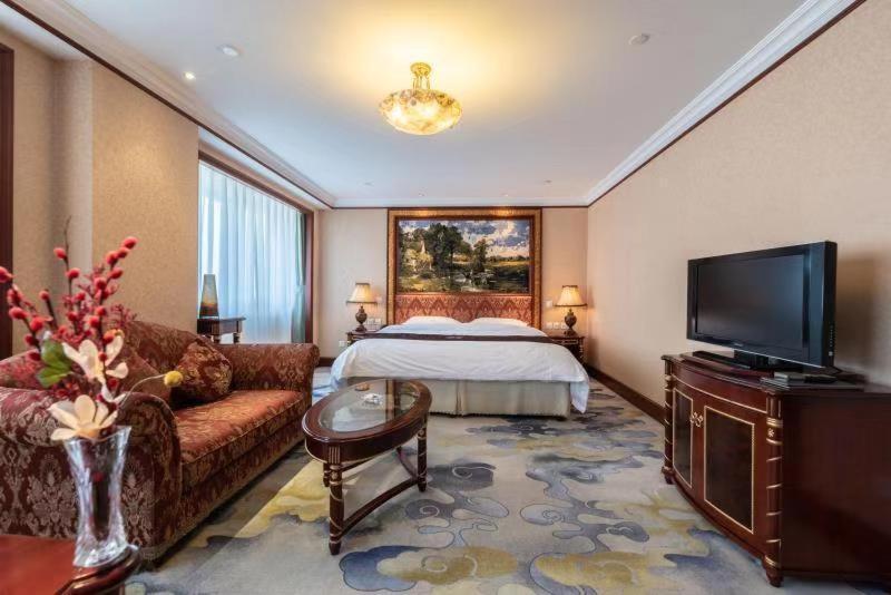 Golden Ocean Hotel Тяньцзинь Экстерьер фото